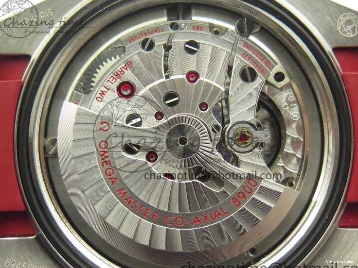 0125 Planet Ocean “Pyeongchang 2018” 43.5mm SS OMF 1:1 Best Edition Blue Dial On Nylon Strap A Soft 8082